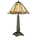Kenroy Willow Accent Lamp, Bronze/Honey/Amber
