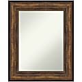 Amanti Art Non-Beveled Rectangle Framed Bathroom Wall Mirror, 31-1/2” x 25-1/2”, Ballroom Bronze 1 thumbnail image