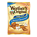 Werther's Original Sugar-Free Chewy Caramel Candy, 1.46 Oz, Pack Of 12 Bags