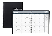House of Doolittle 14-Month Monthly Planner, 8-1/2" x 11", 100% Recycled, Black, December 2019 To January 2021, HOD262