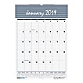 House of Doolittle Bar Harbor 17" Wall Calendar - Yes - Monthly - 1 Year - January 2019 till December 2019 - 1 Month Single Page Layout - 12" x 17" - Wire Bound - Wall Mountable - Paper