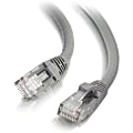 C2G 25ft Cat6 Ethernet Cable - Snagless Unshielded (UTP) - Gray - Category 6 for Network Device - RJ-45 Male - RJ-45 Male - 25ft - Gray