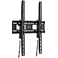 Mount-It! Portrait TV Wall Mount For Screen Sizes Up To 75”, 2-3/4”H x 6-3/4”W x 26”D, Black