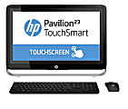 HP Pavilion TouchSmart 23-h056 All-In-One Computer With 23" Touch-Screen Display & 6th Gen AMD A6 Quad-Core Accelerated Processor