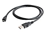 C2G 1m (3ft) USB Cable - USB A to Mini B - M/M - USB cable - USB (M) to mini-USB Type B (M) - USB 2.0 - 3.3 ft - black