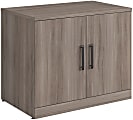 Sauder® Affirm 36"W Storage Cabinet With Doors, Hudson Elm