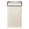 Honey Can Do Collapsible Square Hamper With Lid, 24-1/2"H x 14-1/2"W x 14"D, Off-White