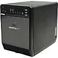 StarTech.com 4 Bay External Hard Drive Array Storage Tower 1 thumbnail image