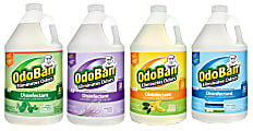 OdoBan Odor Eliminator Disinfectant Concentrate, Assorted Scents, 128 Oz, Case Of 4 Jugs