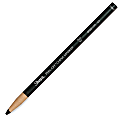Sharpie® Peel-Off Paper China Markers, Black Barrel, Black Lead, Pack Of 12