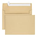 Office Depot® Brand Greeting Card Envelopes, A9, 5-3/4" x 8-3/4", Clean Seal, Brown Kraft, Box Of 25 1 thumbnail image