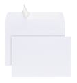 Office Depot® Brand Greeting Card Envelopes, A4, Clean Seal, 4 1/4” x 6 1/4”, White, Box Of 25