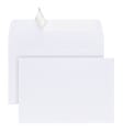 Office Depot® Brand Greeting Card Envelopes, A4, 4-1/4” x 6-1/4”, Clean Seal, White, Box Of 25