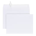 Office Depot® Brand Greeting Card Envelopes, A7, Clean Seal, 5 1/4” x 7 1/4”, White, Box Of 25