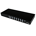 StarTech.com 16 Port 1U Rackmount USB KVM Switch with OSD - Control up to 16 USB computers from a single keyboard, mouse and monitor - usb kvm switch - 16 port kvm switch - vga kvm switch -rack mount kvm