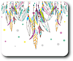 OTM Essentials Mouse Pad, 9-1/8" x 10", Dreamcatcher 1 thumbnail image