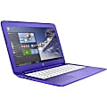 HP Stream 13-c100 13-c120nr 13.3" LCD Notebook - Intel Celeron N3050 Dual-core (2 Core) 1.60 GHz - 2 GB - Windows 10 Home - 1366 x 768 - Purple Violet