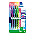 Pilot® B2P Retractable Gel Pens, Fine Point, 0.7 mm, Assorted Barrels, Assorted Ink Colors, Pack Of 5