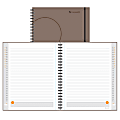 AT-A-GLANCE® Undated Planning Notebook With Circle The Date, 9 1/2" x 11", Gray