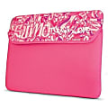 SUMO Graffiti 8.9" Netbook Sleeve - 7.75" x 10.5" x 1" - Neoprene - Pink 1 thumbnail image
