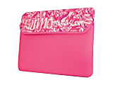 Mobile Edge Sumo Graffiti 8.9" to 11" iPad or Tablet Neoprene Sleeve - Notebook sleeve - 8.9" - 9" - pink 1 thumbnail image