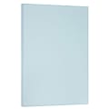JAM Paper® Vellum Bristol Card Stock, Pool Blue, Ledger (11" x 17"), 110 lb, Pack Of 50 1 thumbnail image