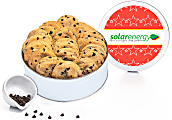 Custom Personalized Fresh Beginnings Chocolate Chip Gourmet Cookie Tin