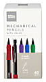 Office Depot® Brand Mechanical Pencils With Comfort Grip, 0.7 mm, Black Barrel, Pack Of 48 Pencils