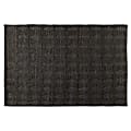 Baxton Studio Burma Hand-Knotted Hemp Area Rug, 5-1/4' x 7-1/2', Dark Gray 1 thumbnail image