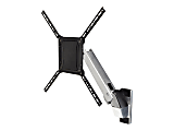 Ergotron Mounting Arm for Flat Panel Display - Polished Aluminum, Black - 30" to 55" Screen Support - 45296026 1 thumbnail image