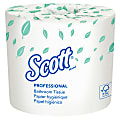Scott® Professional Standard Roll 2-Ply Toilet Paper, 25% Recycled, 550 Sheets Per Roll, Pack Of 80 Rolls 1 thumbnail image