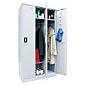 Atlantic Metal Industries Storage In A Snap Lockers, Single Tier, 3 Wide, Dove Gray 1 thumbnail image
