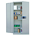 Atlantic Metal Industries Keyless Electronic Coded Cabinet, Dove Gray