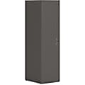 HON Mod HLPLW1824 Storage Cabinet, 65"H x 18"W x 24"D, Slate Teak 1 thumbnail image