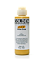 Golden Fluid Acrylic Paint, 4 Oz, Yellow Oxide