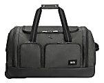 Solo New York Bags Leroy Rolling Duffel Bag, 22"H x 12"W x 12"D, Gray 1 thumbnail image