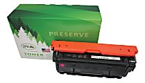 IPW Preserve Remanufactured Magenta Toner Cartridge Replacement For HP 655A, CF453A, 545-453-ODP 1 thumbnail image