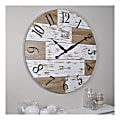 FirsTime & Co. Harper Pallets Wall Clock 1 thumbnail image