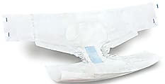 Baribrief Bariatric Disposable Briefs, 65 - 94", White, 8 Briefs Per Bag, Case Of 4 Bags
