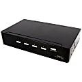 StarTech.com 4 Port DVI Video Splitter with Audio