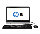 HP All-In-One Desktop Computer With 18.5" Display & AMD E-1 Accelerated Processor , 18-5110