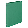 Wilson Jones® Flexible Ring 3-Ring Binder, 1" Round Rings, Dark Green 1 thumbnail image