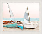 Timeless Frames® Coastal Wall Art, Horizontal, 12" x 18", Shore Boats 1 thumbnail image