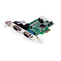 Line StarTech.com 2 Port PCIe Serial Adapter Card with 16550