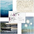 All-Occasion Greeting Cards, Sympathy/Deepest Condolences Assortment Pack With Blank Envelopes, 7-7/8" x 5-5/8", Pack Of 50 1 thumbnail image