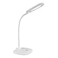 OttLite® Wellness Series LED Soft-Touch Flex Desk Lamp, 13-1/2"H, White
