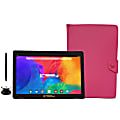 Linsay F10IPS Tablet, 10.1" Screen, 2GB Memory, 64GB Storage, Android 13, Pink