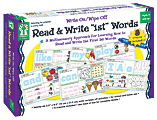 Key Education Write On/Wipe Off Read And Write 1st Words, Grades Pre-K - 1