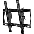 Peerless SmartMount Universal Tilt Wall Mount ST640 - Mounting kit (bracket, tilt wall plate, security fasteners) - for LCD display - black - screen size: 32"-50" - mounting interface: 400 x 400 mm - wall-mountable