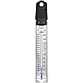 Escali Deep Fry / Candy Paddle Thermometer - 60°F (15.6°C) to 400°F (204.4°C) - Pot Clip, Durable, Heat Resistant, Easy-to-read Measurement, Durable, Dishwasher Safe - For Food, Cooking